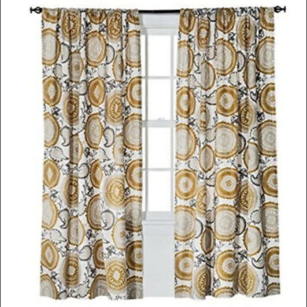 Threshold Farrah Medallion Panel Curtains